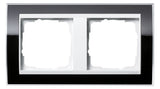 GIRA 0212733 Abdeckrahmen 2fach Zwischen Schwarz