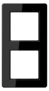 Jung AF582BFSW Rahmen 2f.bruchsicher f.waager.u.senkr.komb.