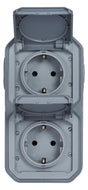 Legrand 069744L Plexo New FRAP 2f vorverdrah SSDO vertikal Steckkl.EB IP44