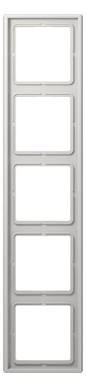 Jung LS985LG Rahmen 5fach Serie LS lichtgrau