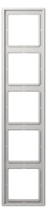 Jung LS985LG Rahmen 5fach Serie LS lichtgrau