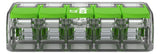 WAGO 221-425 Verbindungsklemme m.Hebel transparent