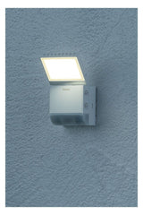 Theben theLeda S8-100 WH LED-Strahler m.Bew.melder f.Wandm. 8W ws 1020800