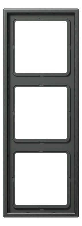Jung AL2983AN Rahmen 3fach LS/FD-design Aluminium anthrazit