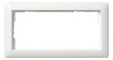 GIRA 100204 Abdeckrahmen 2f o.Mittelsteg Standard 55 Reinweiß seidenmatt