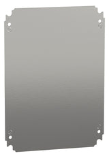 Schneider NSYMM43 Einfache Montageplatte H400xB300mm aus verzinktem Stahl