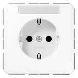 Jung CD1520NAWW SCHUKO Steckdose Schriftfeld alpinweiß
