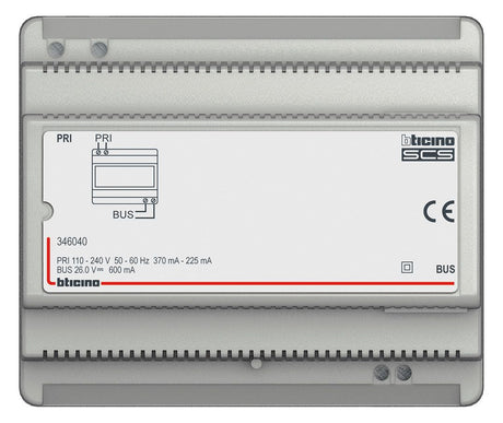 Bticino 346040 Spannungsversorgung f.2-Draht Audio-Sets