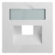 Legrand 765158 SEANO Abdeckung 1x RJ45 f Datendosen Fremdfabrikate Ultraweiß