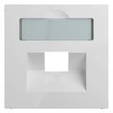 Legrand 765158 SEANO Abdeckung 1x RJ45 f Datendosen Fremdfabrikate Ultraweiß