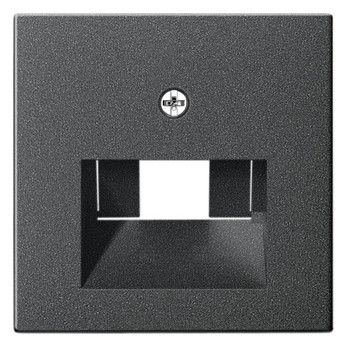 GIRA 027028 Abdeckung UAE/IAE+Netzwerk System 55 Anthrazit