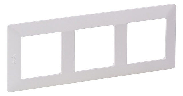 Legrand 754003 Rahmen 3-fach Valena Life ultraweiß Thermoplast