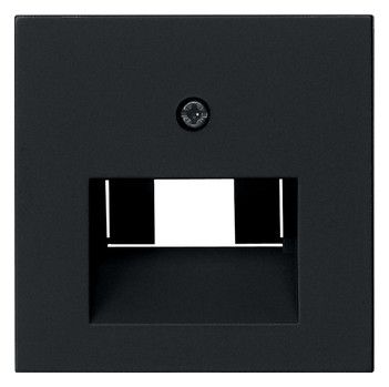 GIRA 0270005 Abdeckung UAE/IAE+Netzwerk Schwarz matt