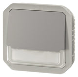 Legrand 069544L Plexo New Einsatz Taster Wechselkont bel Beschrift 10A SL ,IK08