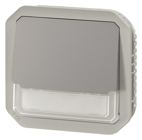 Legrand 069544L Plexo New Einsatz Taster Wechselkont bel Beschrift 10A SL ,IK08