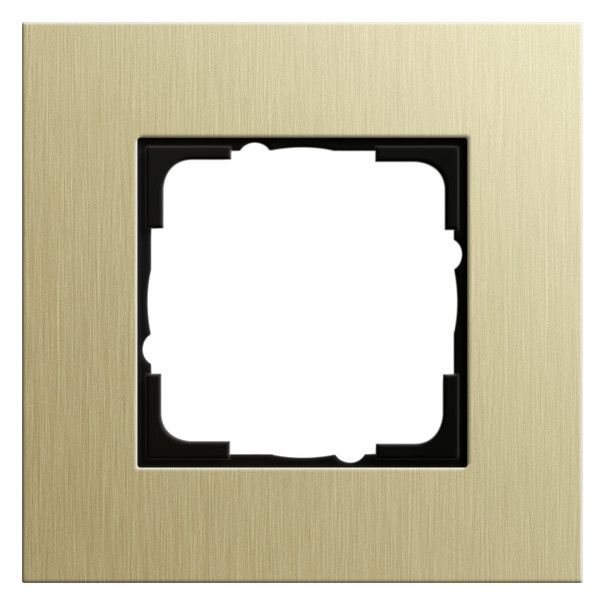 GIRA 0211217 Abdeckrahmen 1fach Esprit Aluminium Hellgold (eloxiert)