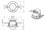 BEG 92591 PD4-M-DAA4G-DE weiß LUXOMAT