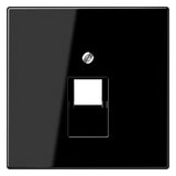 Jung LS969-1UASW Abdeckung f.IAE/UAE 1x8polig schwarz