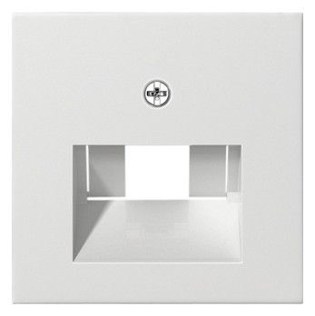 GIRA 027027 Abdeckung UAE/IAE+Netzwerk System 55 Reinweiß seidenmatt