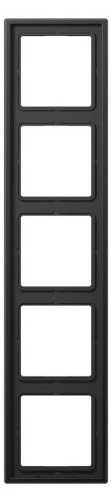 Jung AL2985D Rahmen 5fach LS/FD-design Aluminium dark