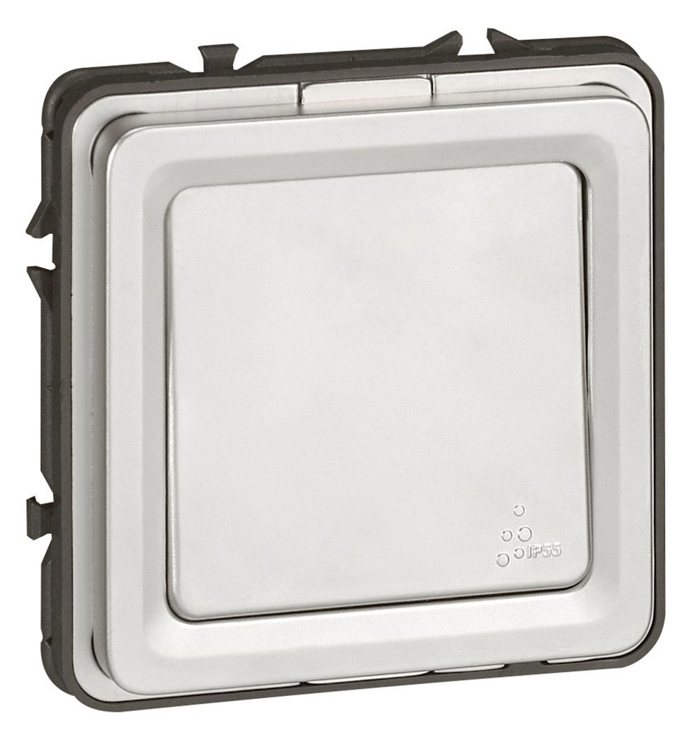 Legrand 077811 Universal Aus-/Wechsel (SL) 1p n.bel. Soliroc IP55 IK10 grau