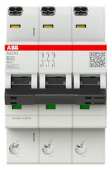 ABB SX203-B20 Sicherungsautomat Flexline B-Charakteristik 6kA 2CDS253003R0205