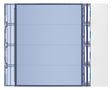 BTicino 352042 Frontblende Ruftasten- modul SFERA 4RT Allwhite