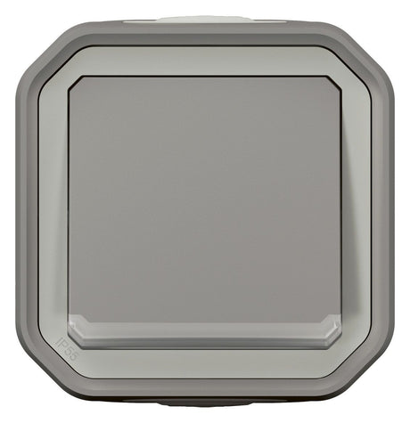 Legrand 069712L Plexo New FRAP W/m Kontroll 10 AX Steckkl.IK 08 Grau