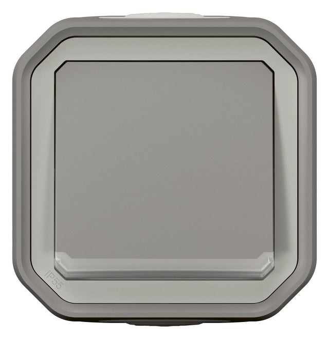 Legrand 069712L Plexo New FRAP W/m Kontroll 10 AX Steckkl.IK 08 Grau