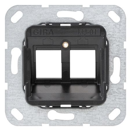 GIRA 560100 Modular Jack MJ-01 2fach Tragring
