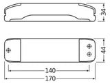 Osram HTL 225W 230-240 50-225W 170x44x34 UNV1 HALOTRONIC Trafo Phasenab/anschnitt