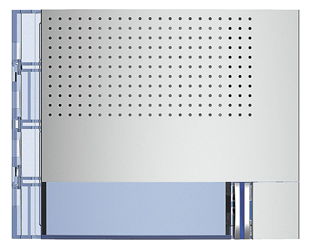 Bticino 351011 Frontblende Basis Lautsprecher 1RT Allmetal