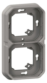 Legrand 069683L Plexo New FRUP 2f Tragring horizontal u.vertikal in der