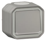 Legrand 069713L Plexo New FRAP W/m beleuchtet 10AX Steckkl.IK08 Grau