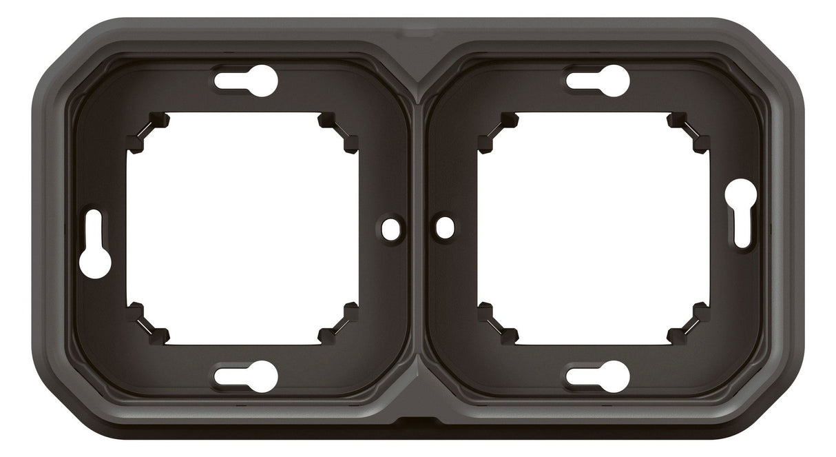 Legrand 069607L Plexo New FRUP 2-fach Tragring horizontal u.vertikal in der