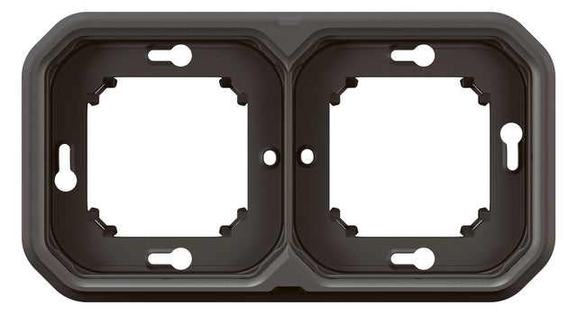 Legrand 069607L Plexo New FRUP 2-fach Tragring horizontal u.vertikal in der