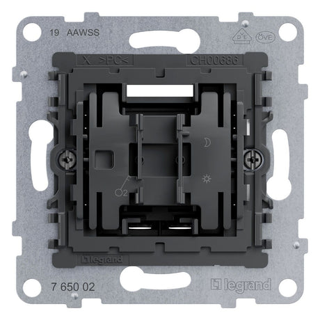 Legrand 765002 SEANO Einsatz 2-poliger Schalter 10AX SK