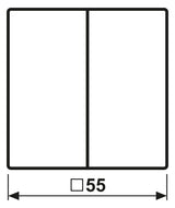 Jung A595PSWM Wippe f.Jalousie-Schalter/-Taster