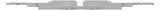 WAGO 221-2503 Befestigungsadapter mit Grau