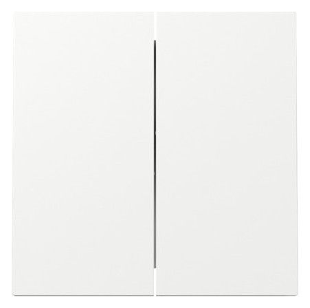 GIRA 329570 Wippe 2fach F200 System 70 Reinweiß glänzend