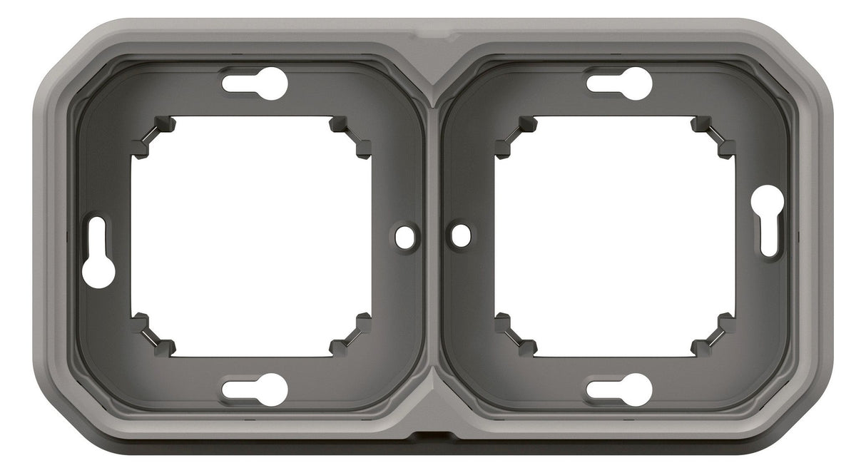 Legrand 069683L Plexo New FRUP 2f Tragring horizontal u.vertikal in der