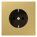 Jung ME1520C SCHUKO Steckdose LS Messing classic
