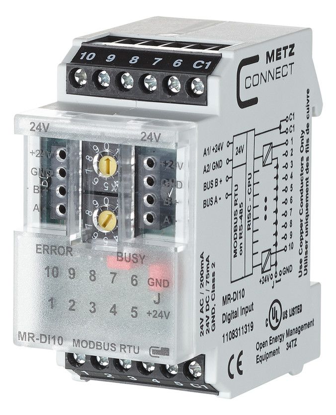 Metz 1108311319 MR-DI10 Modbus RTU