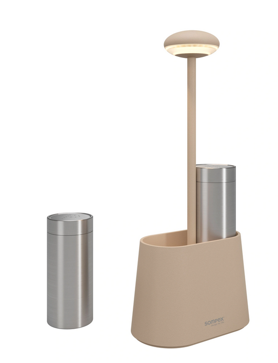 Sompex HEURECA - Sand, Akku-Tischleuchte 78693