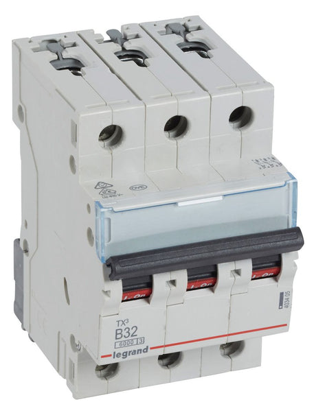 Legrand 403405 TX3 LS-Schalter B 32A 3-polig 6kA 400VAC 3TE