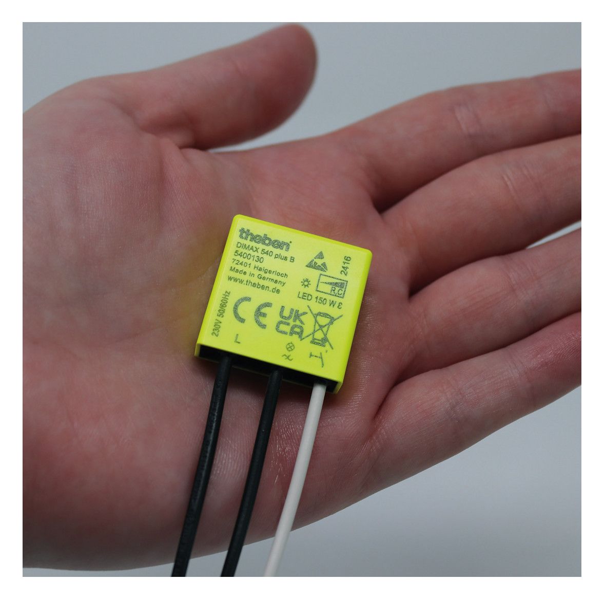 Theben DIMAX 540 plus B Mini-Univ.dimmer UP 150W LED R- u.C-Lasten o.Neu 5400130