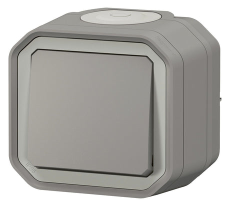 Legrand 069716L Plexo New FRAP Kreuzschalter 10 AX Schraubkl.IK 07 Grau