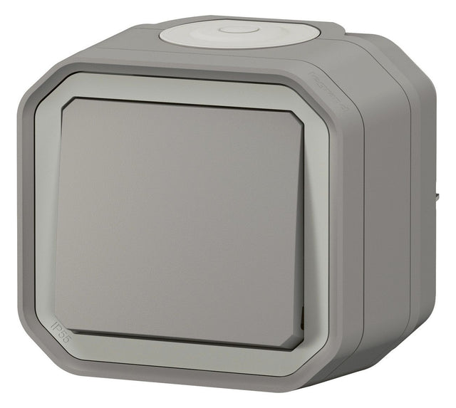 Legrand 069716L Plexo New FRAP Kreuzschalter 10 AX Schraubkl.IK 07 Grau