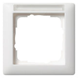 GIRA 109127 Abdeckrahmen 1fach BSF Standard 55 Reinweiß seidenmatt