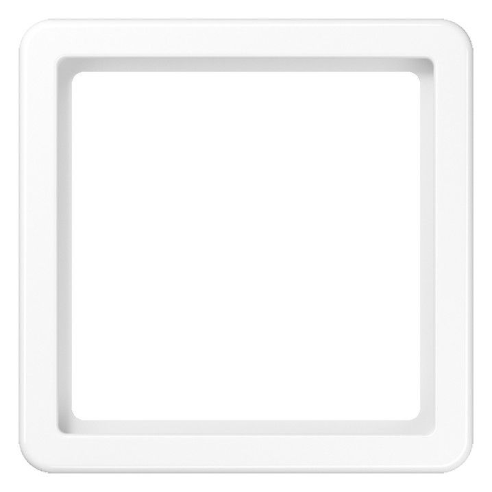 Jung CD561Z5WW Zwischenrahmen f.Abdeckung 55x55mm alpinweiß